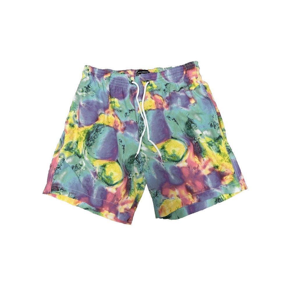Surf and Swim Co Swim Trunks Men M Flawed READ DESCRIPTION